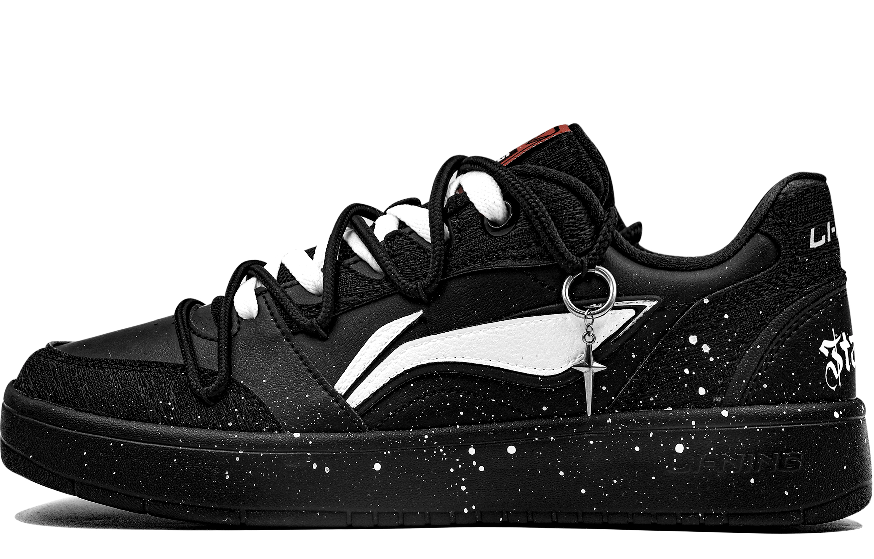 LINING Мужские кроссовки для скейтбординга Yuanbao V3 с противоскользящим и износостойким дышащим верхом, черно-белые
LINING Мужские кроссовки для скейтбординга Yuanbao V3 с противоскользящим и износостойким дышащим верхом, черно-белые