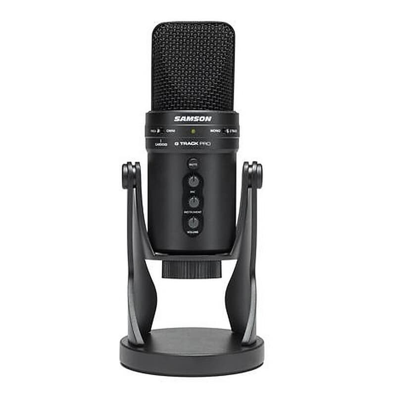 Микрофон Samson G-Track Pro USB Condenser Microphone
Микрофон Samson G-Track Pro USB Condenser Microphone
