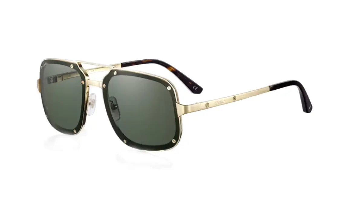 Картье металлические солнцезащитные очки неправильной формы женские Gold
Картье металлические солнцезащитные очки неправильной формы женские Gold