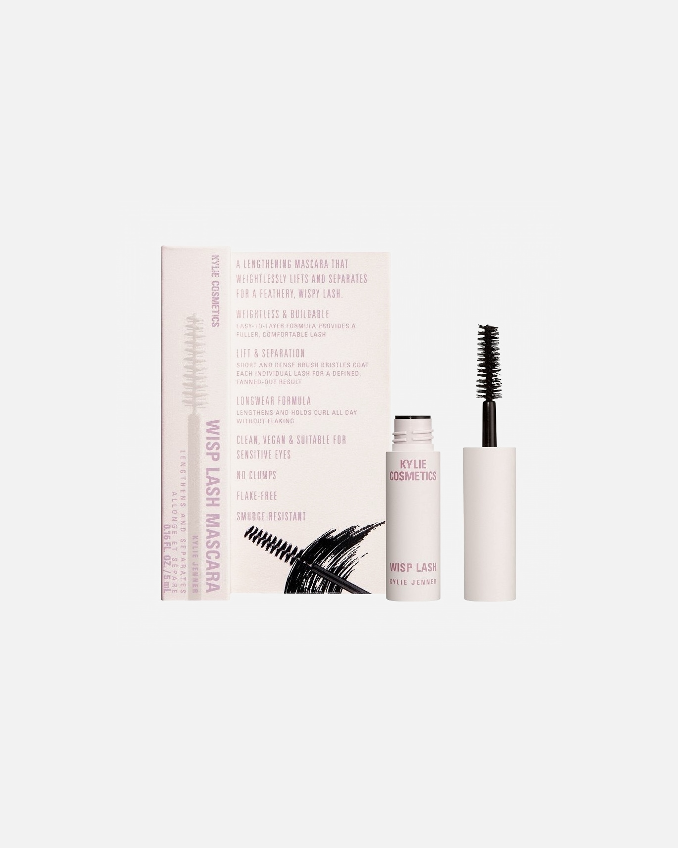 Тушь для ресниц Kylie Cosmetics, balck - mini, 5 мл
Тушь для ресниц Kylie Cosmetics, balck - mini, 5 мл