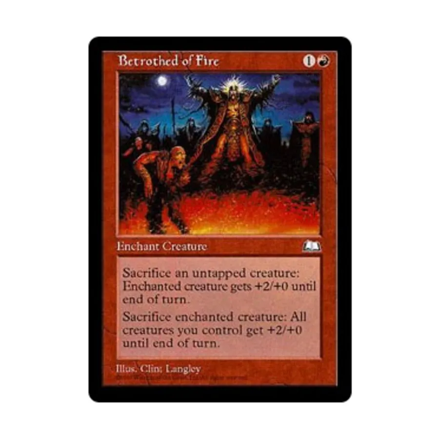 CCG Обрученный Огня (С), MTG - Weatherlight
CCG Обрученный Огня (С), MTG - Weatherlight