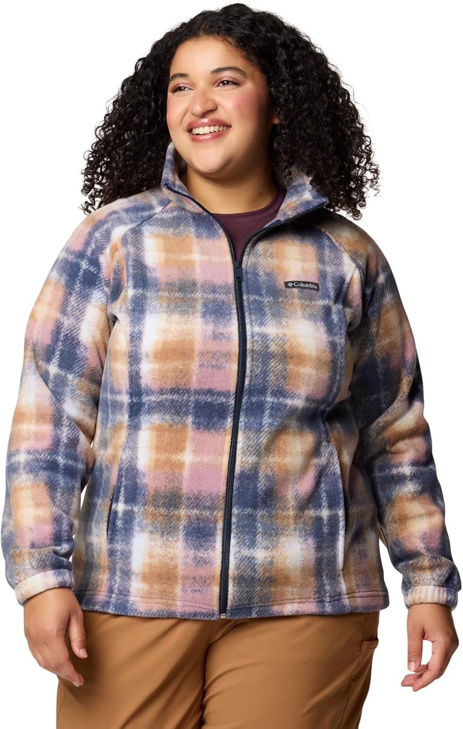 Женская куртка Columbia Benton Springs с принтом и застежкой-молнией по всей длине, Nocturnal Omblur
Женская куртка Columbia Benton Springs с принтом и застежкой-молнией по всей длине, Nocturnal Omblur