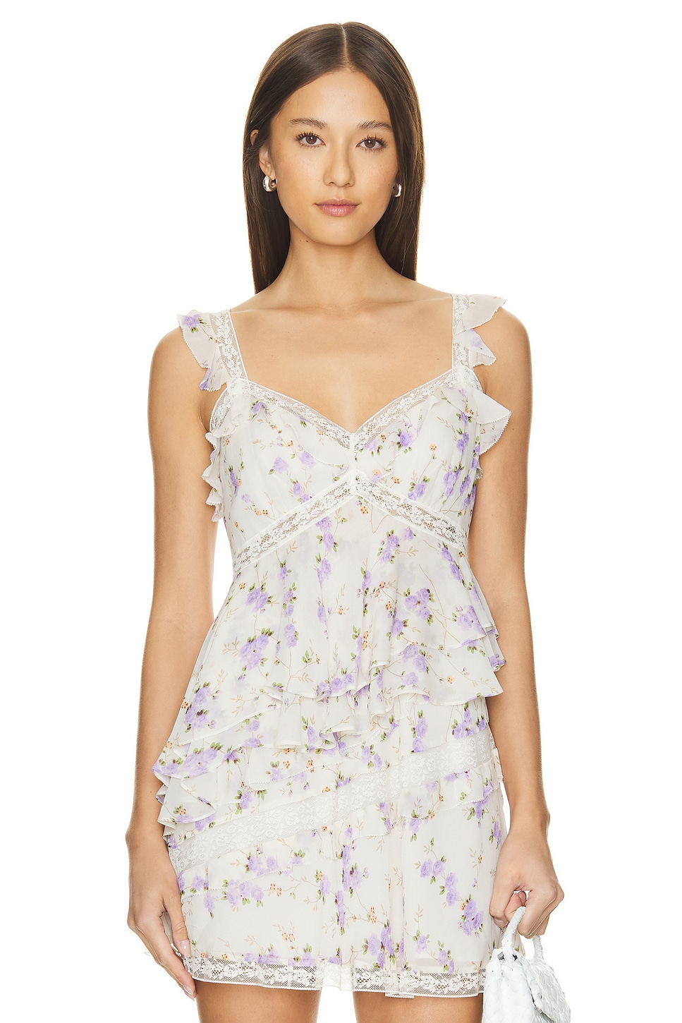 Казу топ Loveshackfancy, лавнадовый
Казу топ Loveshackfancy, лавнадовый