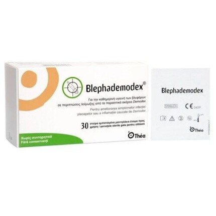 Thea Blephademodex для глаз 30 влажных салфеток
Thea Blephademodex для глаз 30 влажных салфеток