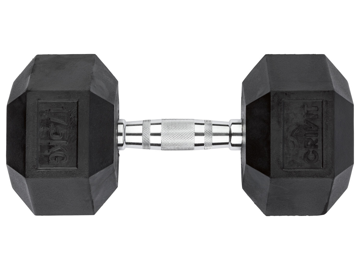 Гантель шестигранная Crivit 17,5 кг
Гантель шестигранная Crivit 17,5 кг