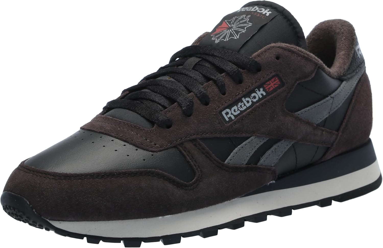 Классические кожаные кроссовки для взрослых, унисекс V1 Reebok, черный/серый
Классические кожаные кроссовки для взрослых, унисекс V1 Reebok, черный/серый