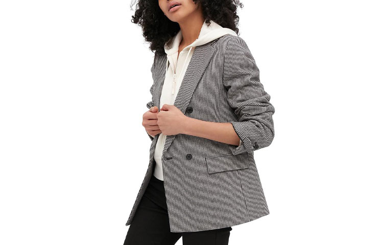 Женский деловой костюм темно-серый UNIQLO 
Женский деловой костюм темно-серый UNIQLO