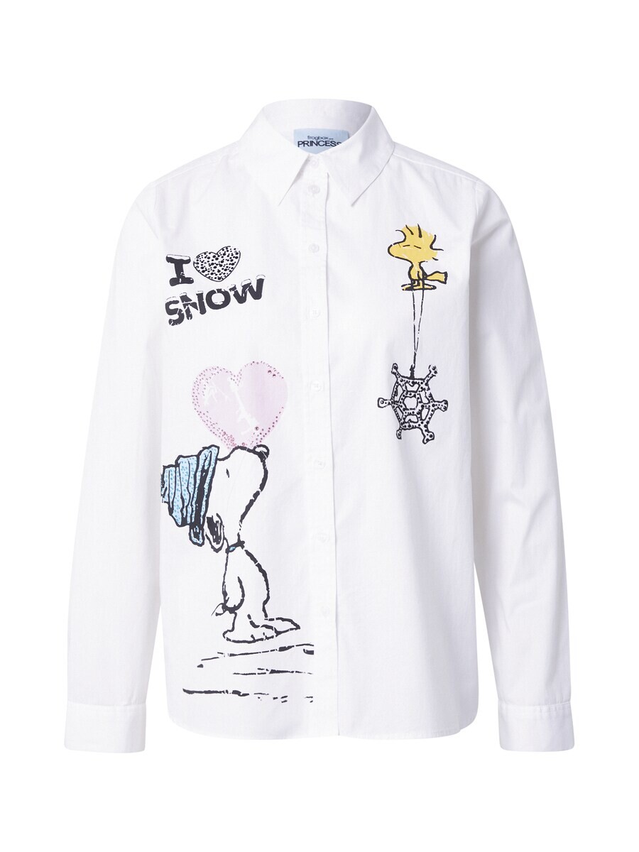 Рубашка Frogbox Blouse Snoopy, белый 
Рубашка Frogbox Blouse Snoopy, белый