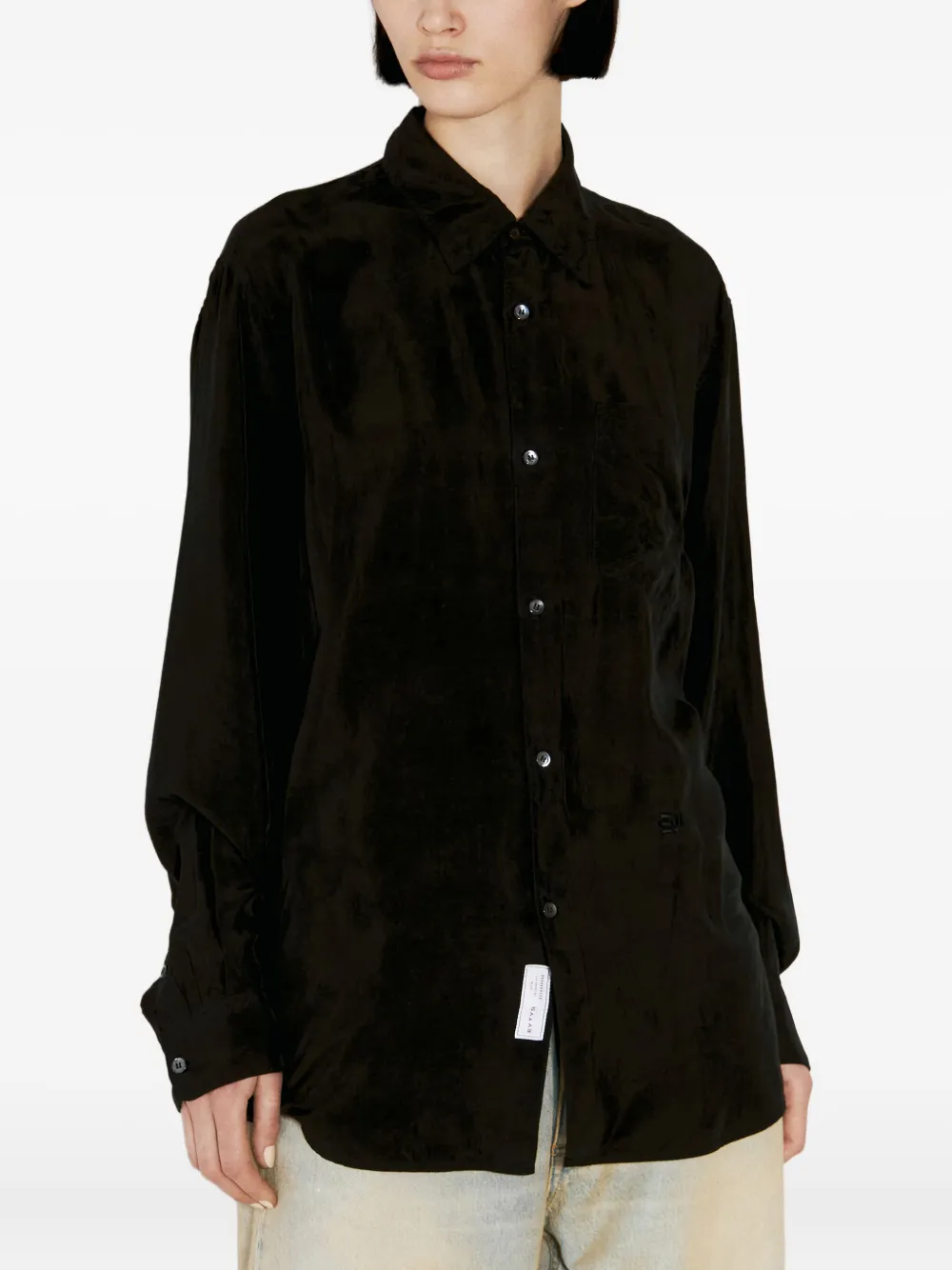 Рубашка Ottis с нашивкой-логотипом EYTYS, черный
Рубашка Ottis с нашивкой-логотипом EYTYS, черный