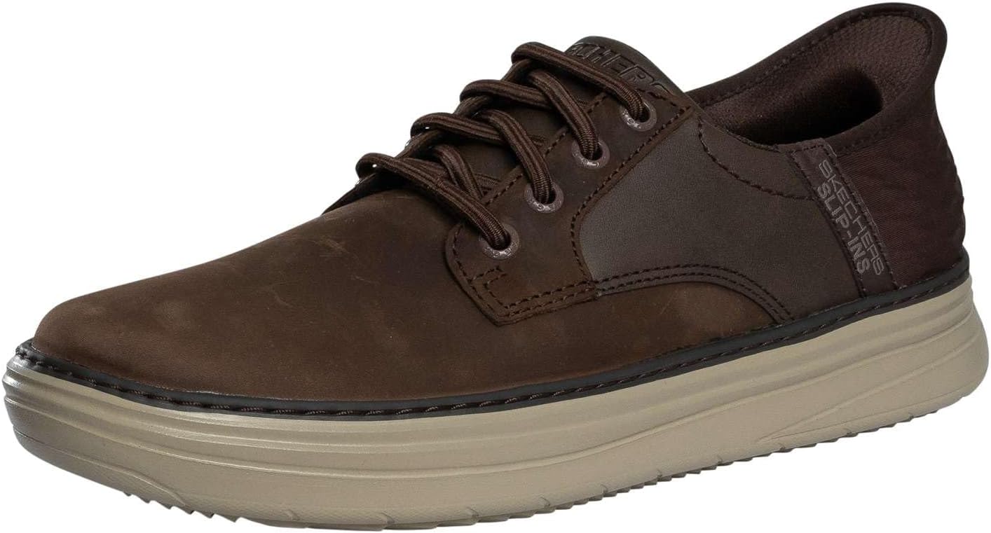 Мужские слипоны Skechers Hyland без рук, Cocoa Leather
Мужские слипоны Skechers Hyland без рук, Cocoa Leather