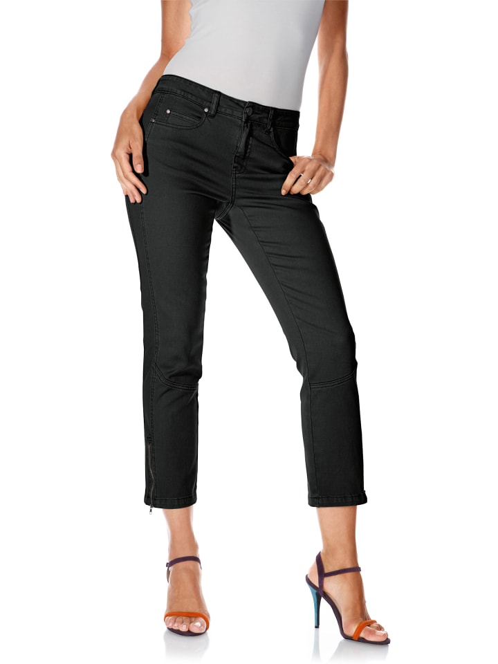 Джинсы 7/8 из темного денима Heine
Джинсы 7/8 из темного денима Heine