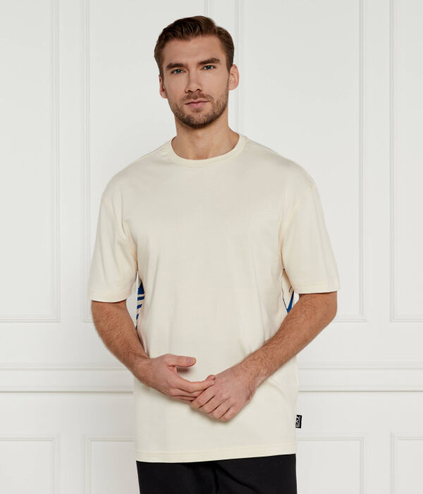 Футболки Loose fit Ea7, экрю 
Футболки Loose fit Ea7, экрю