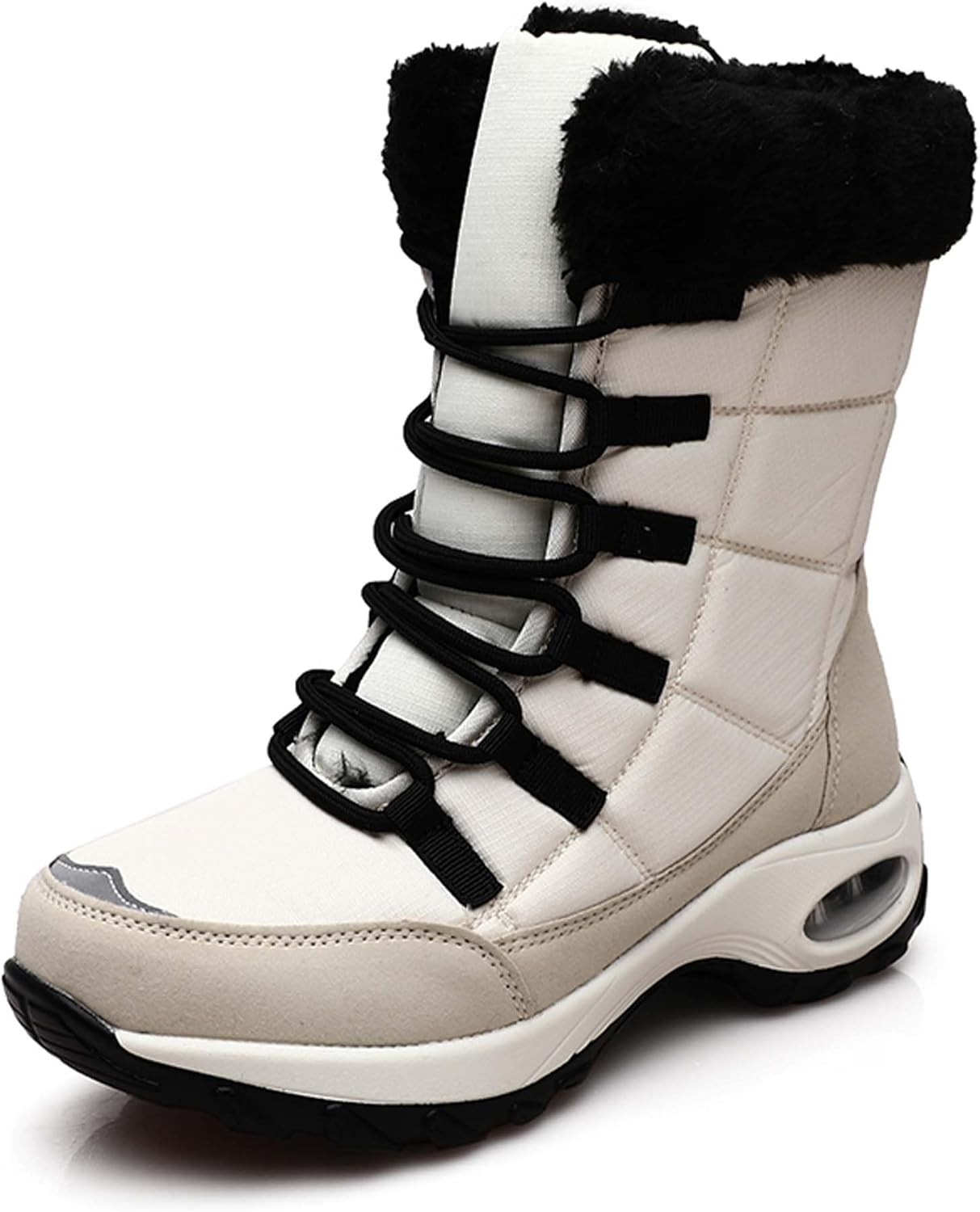 Мужские и женские зимние снегоступы, водонепроницаемые, с теплой флисовой подкладкой, зимние походные ботинки до щиколотки, противоскользящие, подходят для холодной погоды, прогулок, работы и спорта Generic, бежевый
Мужские и женские зимние снегоступы, водонепроницаемые, с теплой флисовой подкладкой, зимние походные ботинки до щиколотки, противоскользящие, подходят для холодной погоды, прогулок, работы и спорта Generic, бежевый