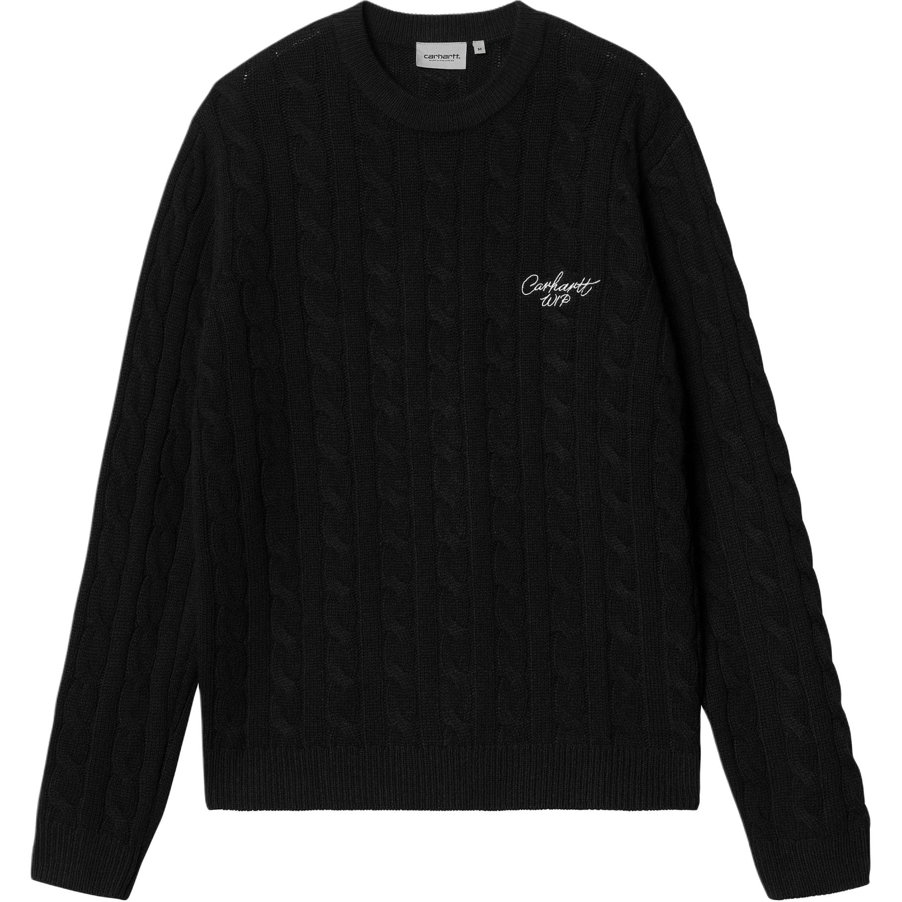 Carhartt WIP Свитер Signature Sweater мужской черный
Carhartt WIP Свитер Signature Sweater мужской черный