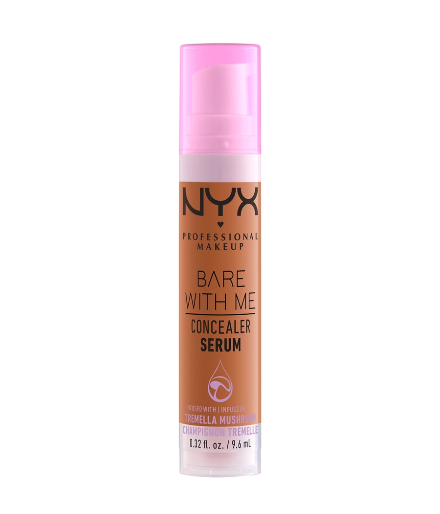 Консилер NYX Professional Makeup Bare With Me Concealer Serum, Nr. 09 - Deep Golden, 9.6 ml
Консилер NYX Professional Makeup Bare With Me Concealer Serum, Nr. 09 - Deep Golden, 9.6 ml