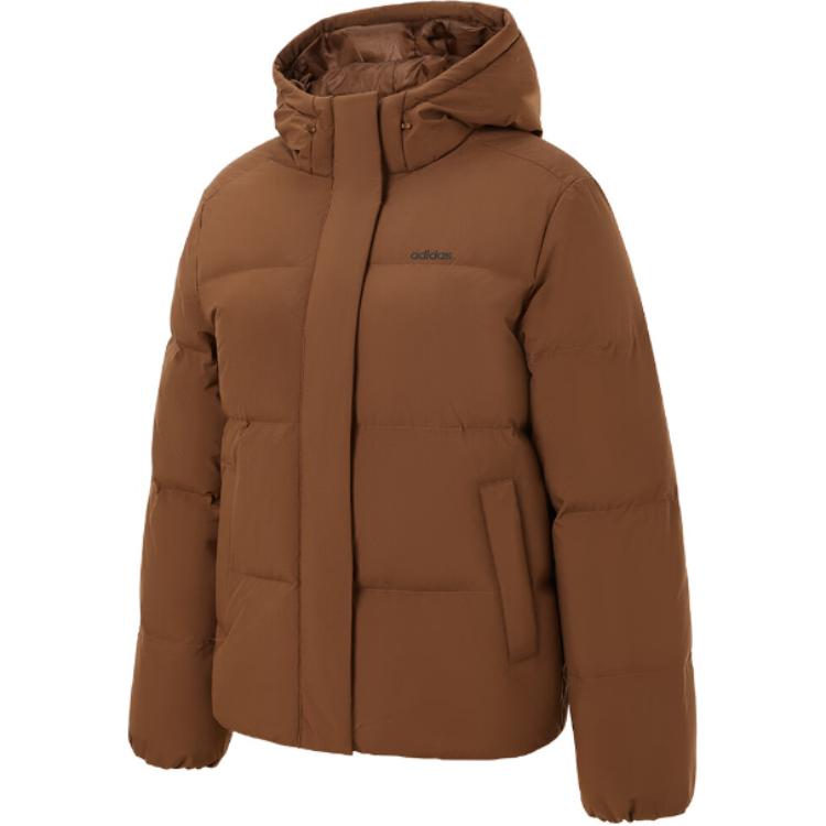 Пуховик унисекс коричневый Adidas
Пуховик унисекс коричневый Adidas