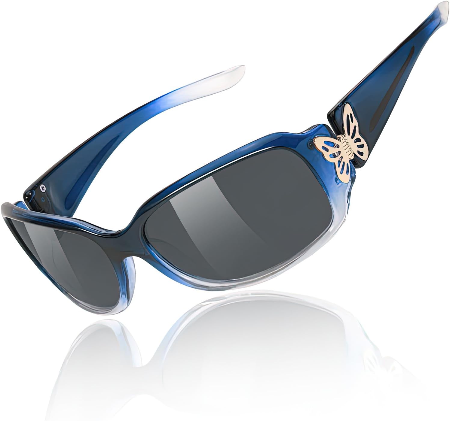 Женские поляризованные солнцезащитные очки TJUTR с обтекаемым дизайном в виде бабочки, в модном стиле Jackie-O, обеспечивают защиту от УФ-излучения UV400, A4 Gradient Blue Frame Grey Lenses
Женские поляризованные солнцезащитные очки TJUTR с обтекаемым дизайном в виде бабочки, в модном стиле Jackie-O, обеспечивают защиту от УФ-излучения UV400, A4 Gradient Blue Frame Grey Lenses