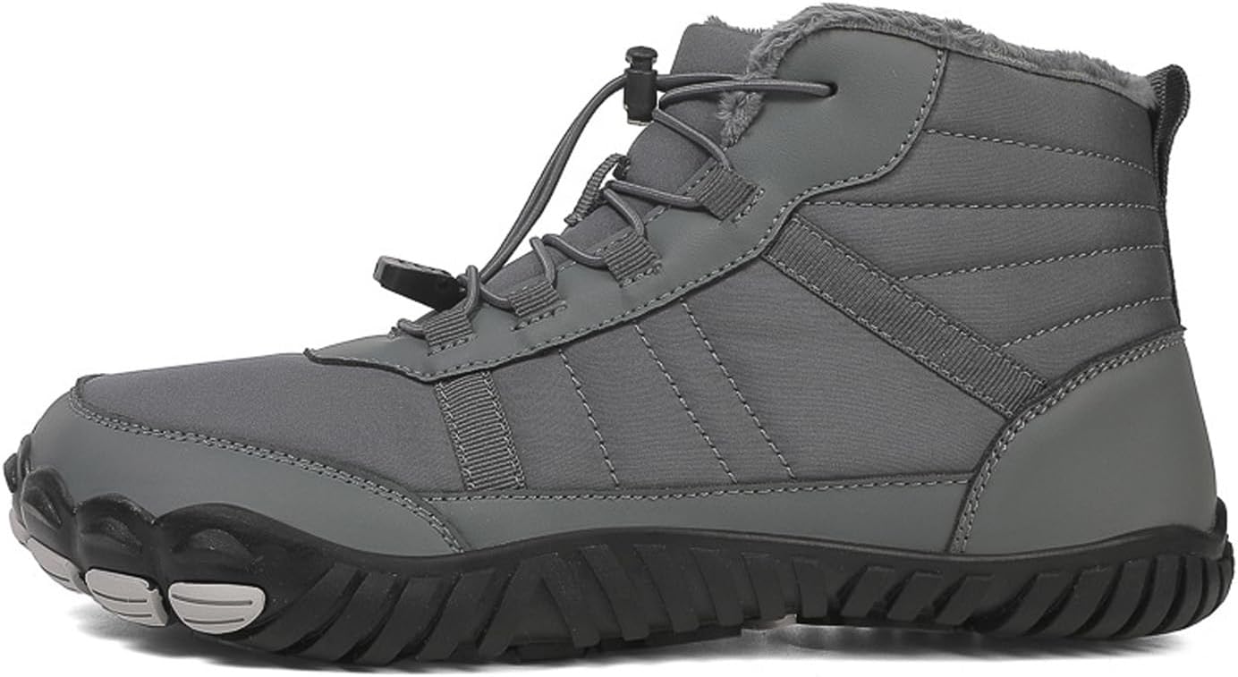 Мужские зимние ботинки DifaBack с водонепроницаемой отделкой, меховой подкладкой, теплыми и удобными, на низком ходу, мягкие, подходящие для повседневной носки и прогулок по снегу, серый
Мужские зимние ботинки DifaBack с водонепроницаемой отделкой, меховой подкладкой, теплыми и удобными, на низком ходу, мягкие, подходящие для повседневной носки и прогулок по снегу, серый