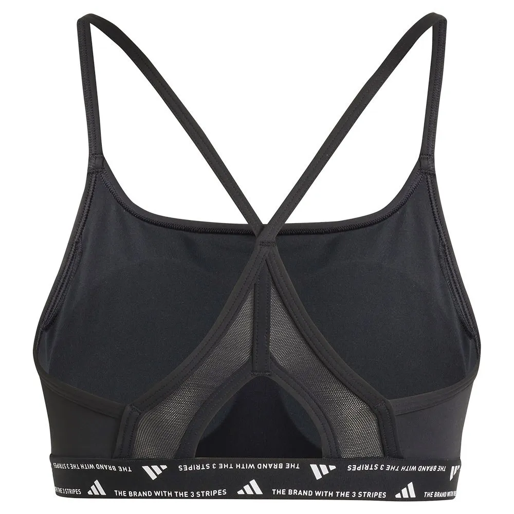 Спортивный бюстгальтер adidas Aeroreact 3 Stripes, черный
Спортивный бюстгальтер adidas Aeroreact 3 Stripes, черный