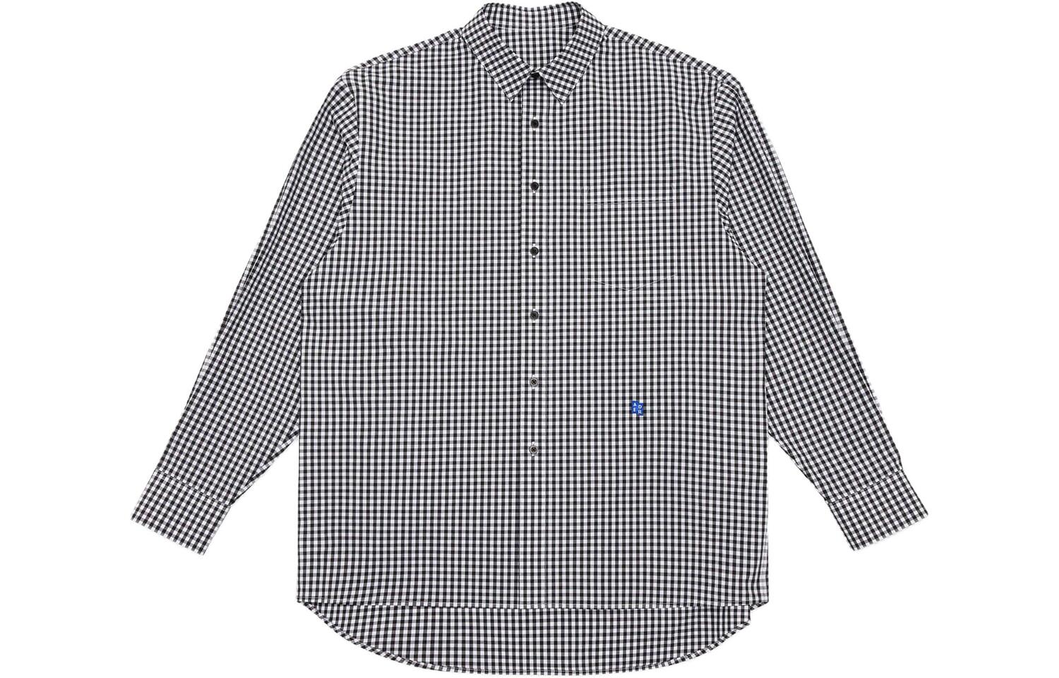 Тетрис-аппликация клетчатая рубашка ADER ERROR, черный
Тетрис-аппликация клетчатая рубашка ADER ERROR, черный