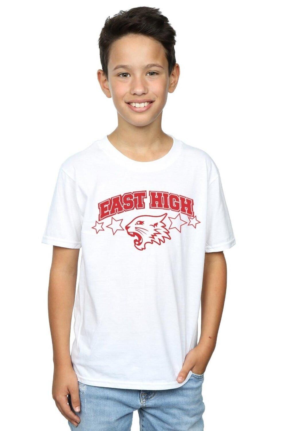 Футболка High School Musical The Musical Wildcat Stars Disney, белый 
Футболка High School Musical The Musical Wildcat Stars Disney, белый