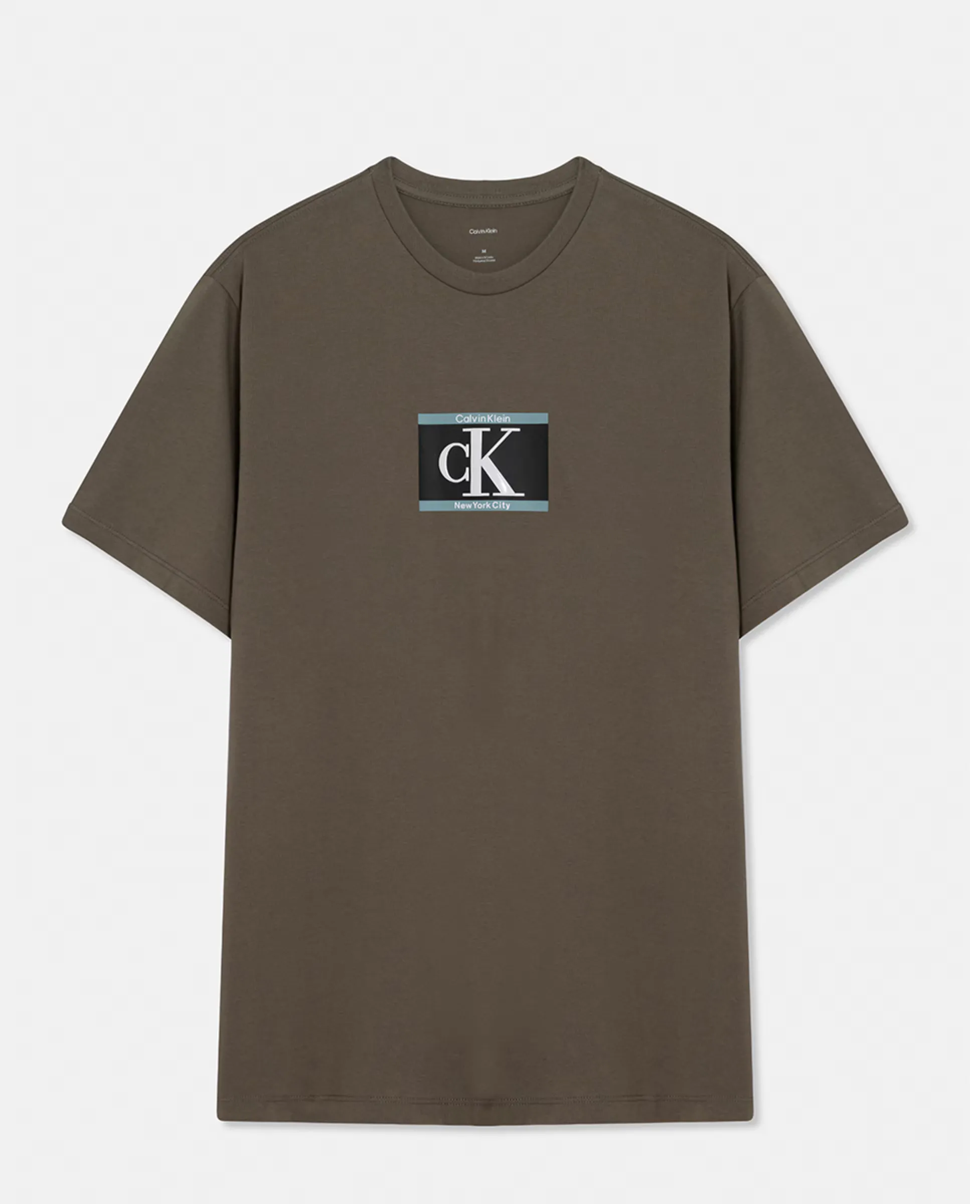 Футболка мужская с логотипом Box Tape Calvin Klein, темно-зеленый
Футболка мужская с логотипом Box Tape Calvin Klein, темно-зеленый