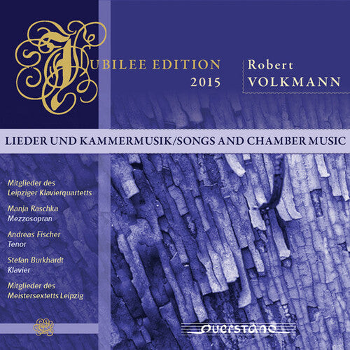 CD диск Volkmann / Leipzig Piano Quartet: Jubilee Edition 2015: Songs and Chamber Music
CD диск Volkmann / Leipzig Piano Quartet: Jubilee Edition 2015: Songs and Chamber Music