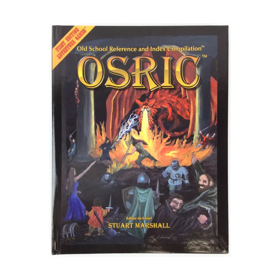 OSRIC - Old School Reference and Index Compilation (Updated 2nd Edition, POD, Black & White), OSRIC (Usherwood Publishing), твердый переплет
OSRIC - Old School Reference and Index Compilation (Updated 2nd Edition, POD, Black & White), OSRIC (Usherwood Publishing), твердый переплет