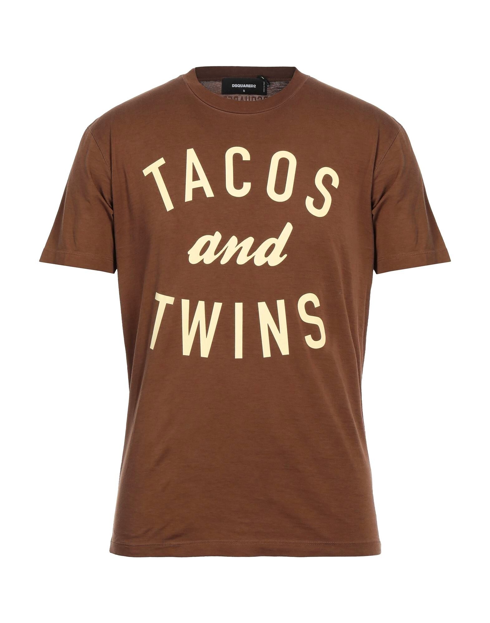 Футболка Dsquared2, коричневый
Футболка Dsquared2, коричневый