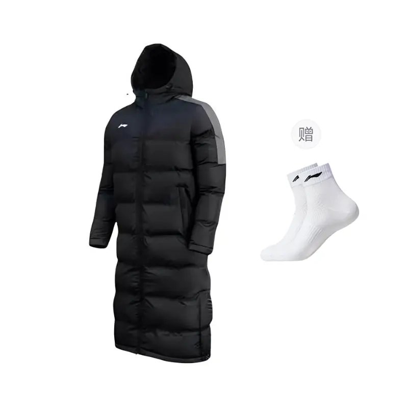 Пуховая куртка LiNing, унисекс, черная
Пуховая куртка LiNing, унисекс, черная