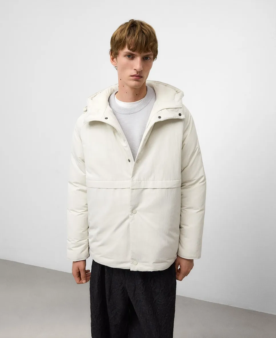 Мужская короткая стеганая куртка Adolfo Dominguez, белый
Мужская короткая стеганая куртка Adolfo Dominguez, белый