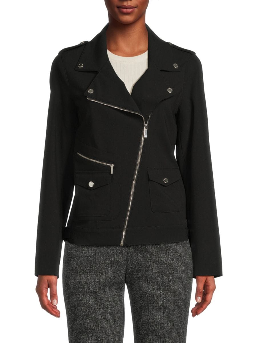 Мотокуртка на молнии Calvin Klein, черный
Мотокуртка на молнии Calvin Klein, черный