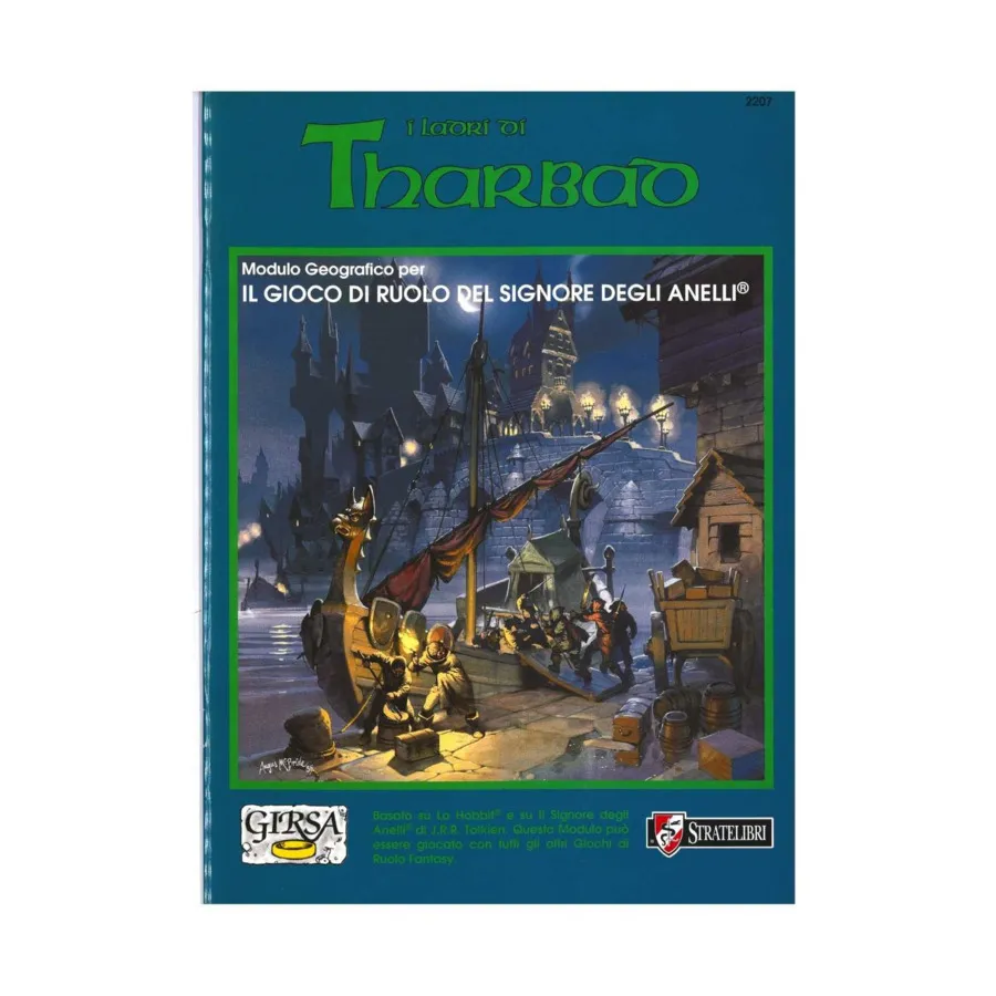 I Ladri di Tharbad (The Thieves of Tharbad, Italian Edition), Middle-Earth Role Playing (MERP) - Italian Editions, мягкая обложка 
I Ladri di Tharbad (The Thieves of Tharbad, Italian Edition), Middle-Earth Role Playing (MERP) - Italian Editions, мягкая обложка