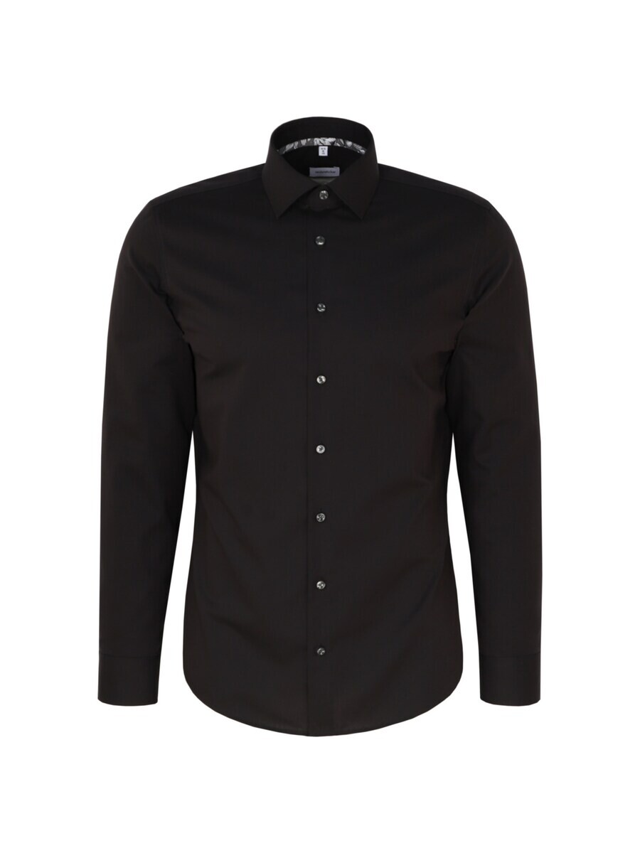 Деловая рубашка SEIDENSTICKER Slim fit Business Shirt Smart Essentials, черный
Деловая рубашка SEIDENSTICKER Slim fit Business Shirt Smart Essentials, черный