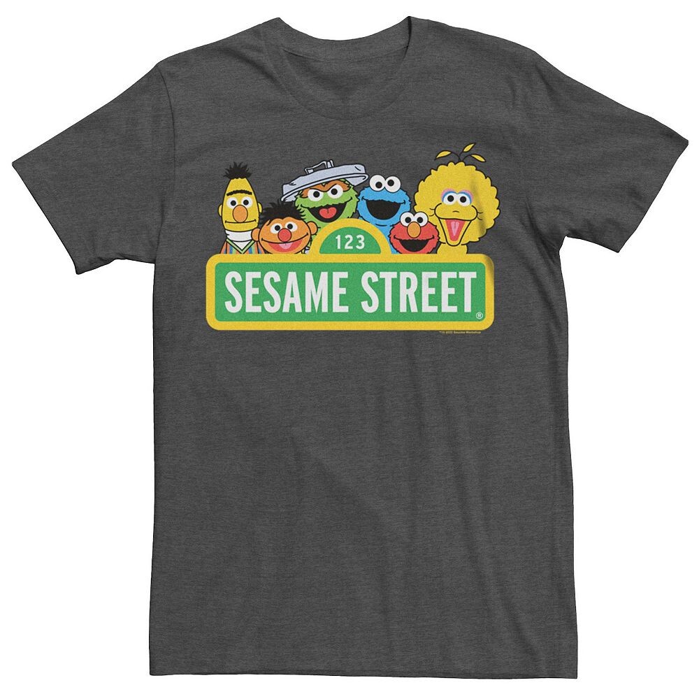 Футболка с логотипом Big & Tall Sesame Street Peak Licensed Character, цвет Charcoal Heather
Футболка с логотипом Big & Tall Sesame Street Peak Licensed Character, цвет Charcoal Heather