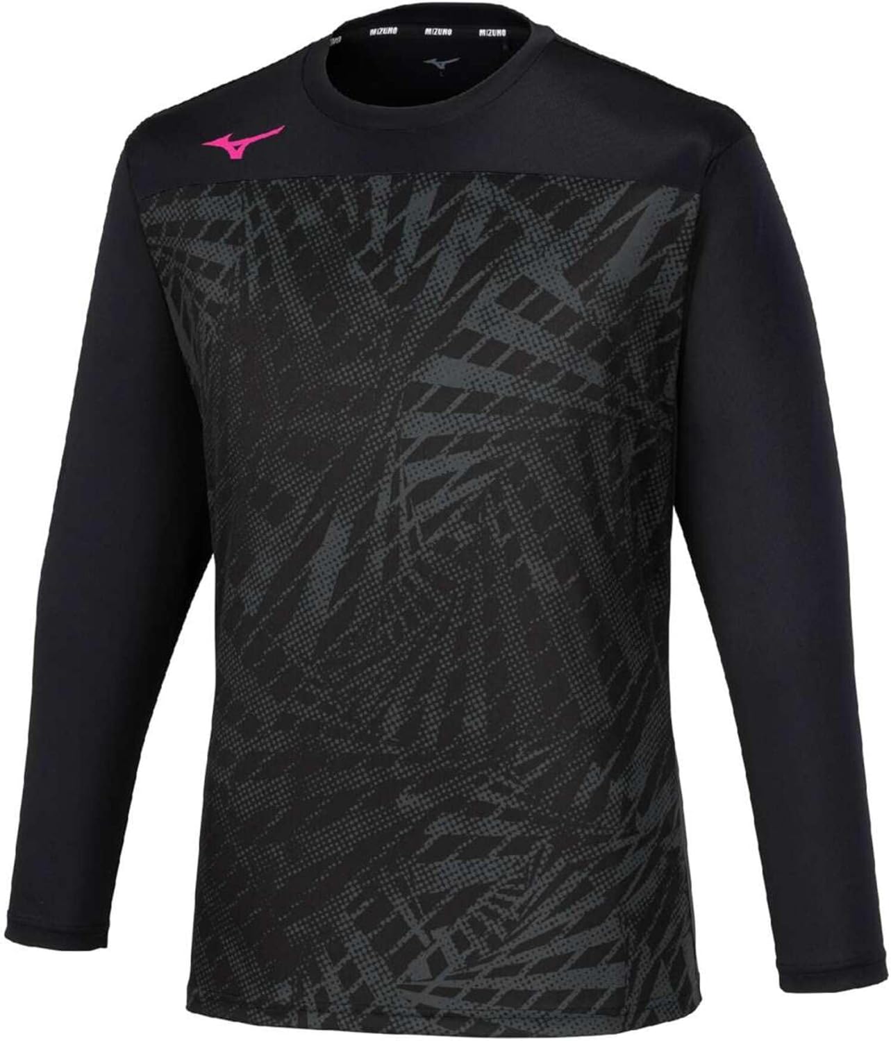 Футболка для теннисных тренировок, с длинным рукавом, влагоотводящая, быстросохнущая, крой Dynamotion, 62JAB511 Mizuno, черный
Футболка для теннисных тренировок, с длинным рукавом, влагоотводящая, быстросохнущая, крой Dynamotion, 62JAB511 Mizuno, черный