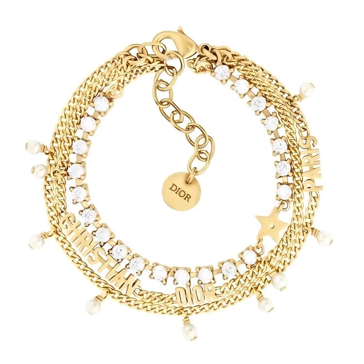 Браслеты для женщин с золотистыми стразами DIOR
Браслеты для женщин с золотистыми стразами DIOR
