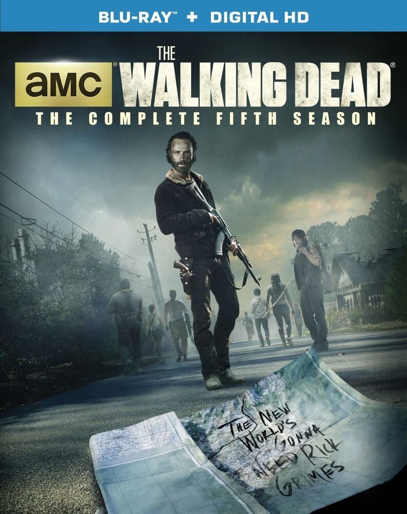 Диск Blu-ray The Walking Dead: Complete Fifth Season
Диск Blu-ray The Walking Dead: Complete Fifth Season
