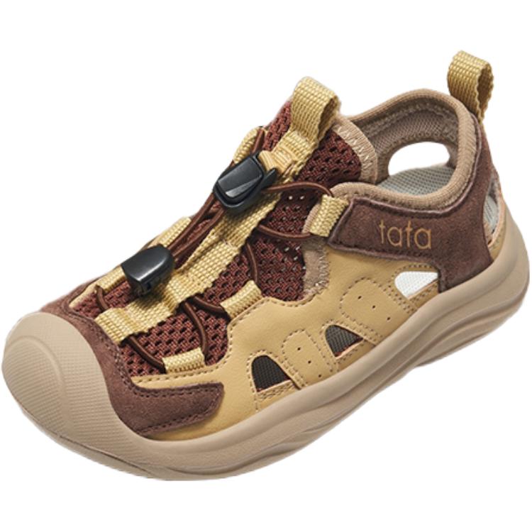 Детские сандалии с низким верхом, нескользящие и дышащие TATA, коричневый
Детские сандалии с низким верхом, нескользящие и дышащие TATA, коричневый