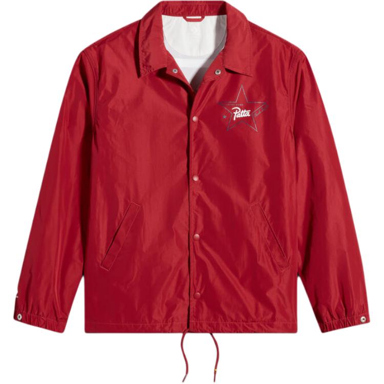 Converse Тренерская куртка Patta, Pomegranate Red
Converse Тренерская куртка Patta, Pomegranate Red