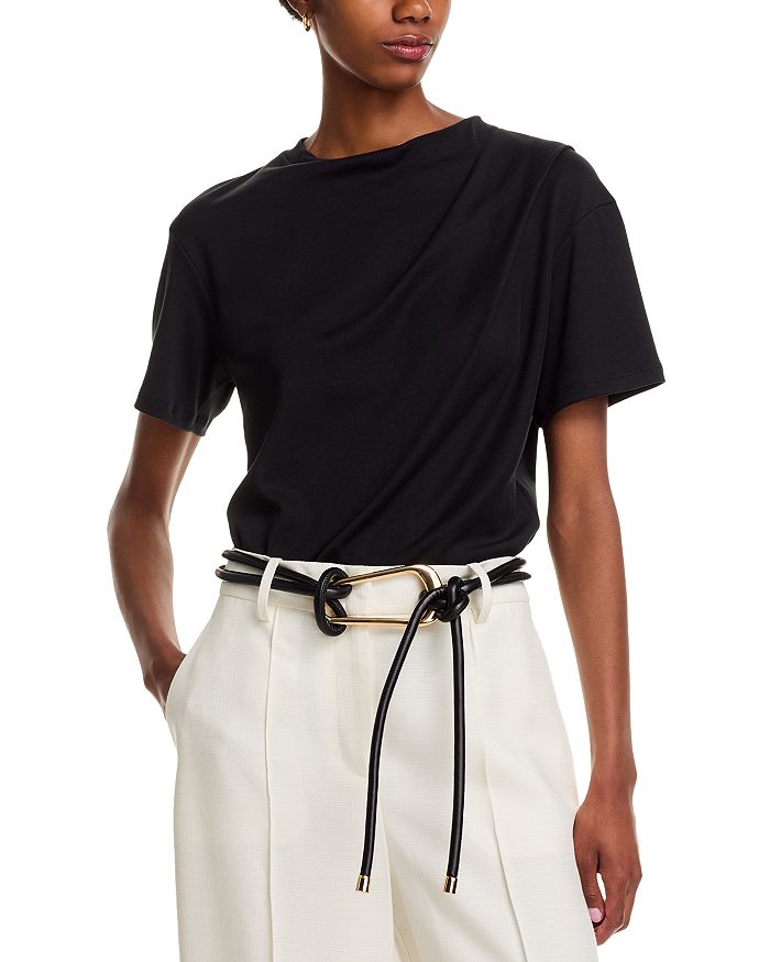 Облегающая футболка Theory, черный
Облегающая футболка Theory, черный