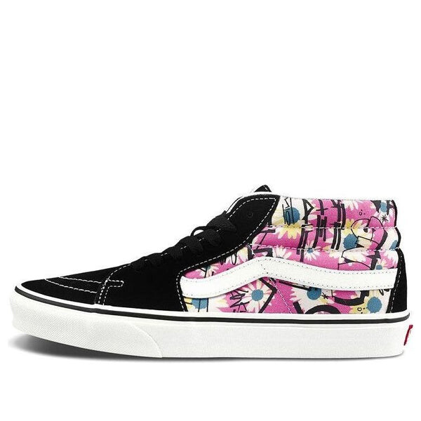 Кроссовки sk8-mid retro high top casual skate shoes flowers graffiti 'black pink white' Vans, черный
Кроссовки sk8-mid retro high top casual skate shoes flowers graffiti 'black pink white' Vans, черный