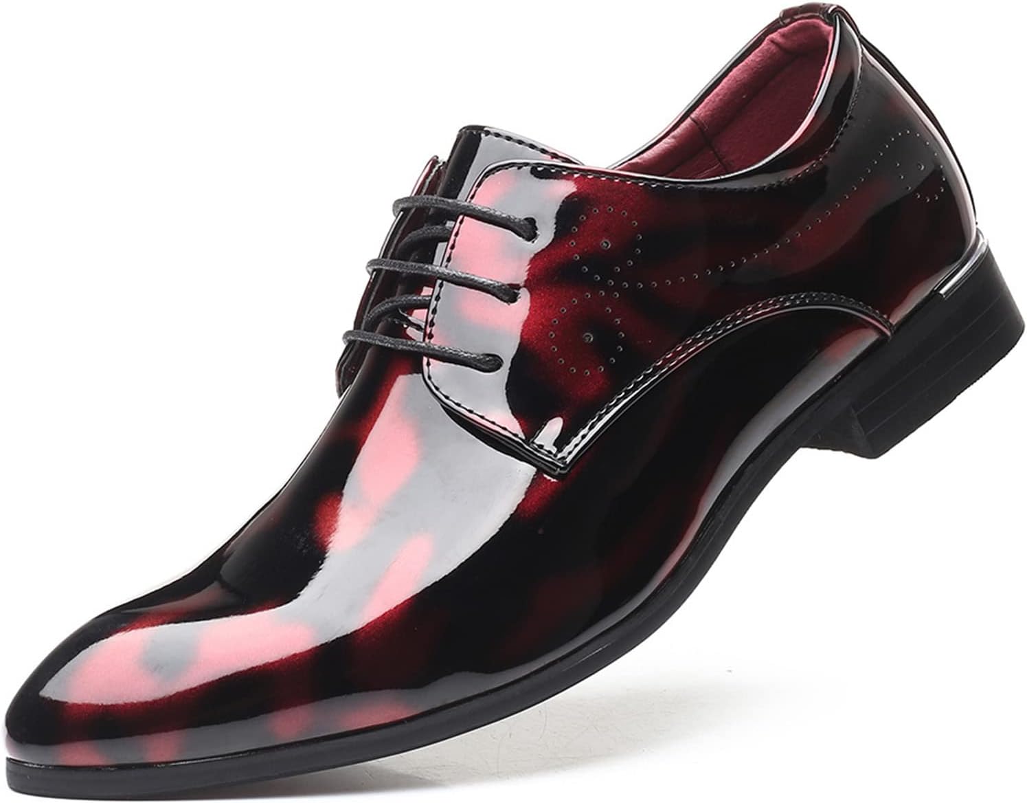 Мужские классические туфли KYOESCAI из лакированной кожи для торжественных случаев, оксфорды с шнуровкой, дерби, классические деловые и свадебные туфли под костюм, красный
Мужские классические туфли KYOESCAI из лакированной кожи для торжественных случаев, оксфорды с шнуровкой, дерби, классические деловые и свадебные туфли под костюм, красный