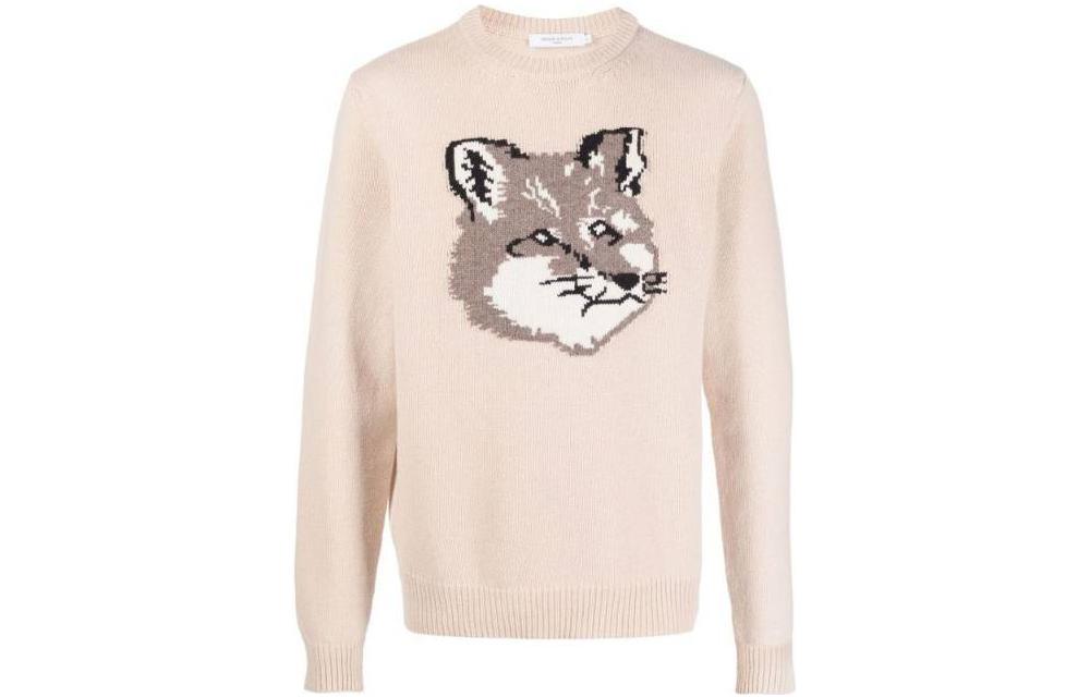 Maison Kitsune Свитер мужской бежевый
Maison Kitsune Свитер мужской бежевый