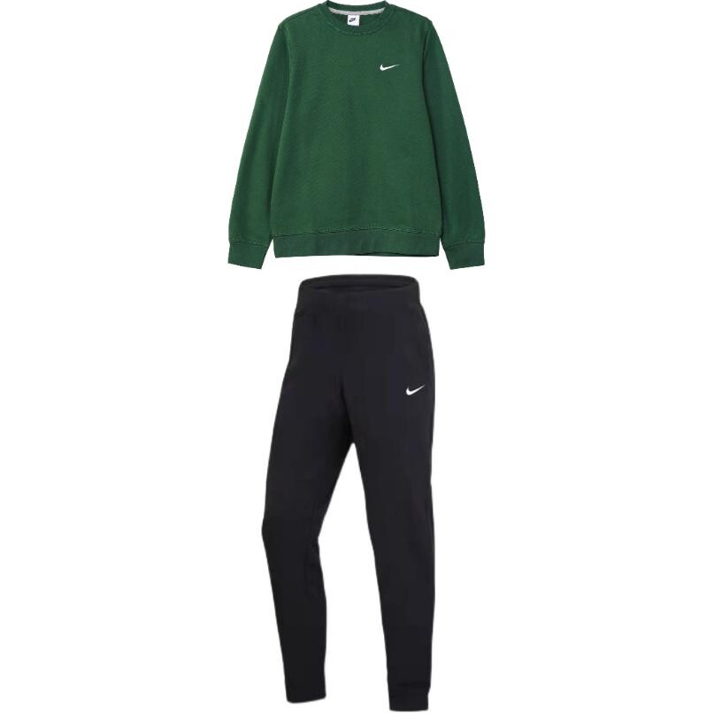 Клубный повседневный спортивный мужской комплект: зеленый верх + черный низ Nike, зеленый
Клубный повседневный спортивный мужской комплект: зеленый верх + черный низ Nike, зеленый