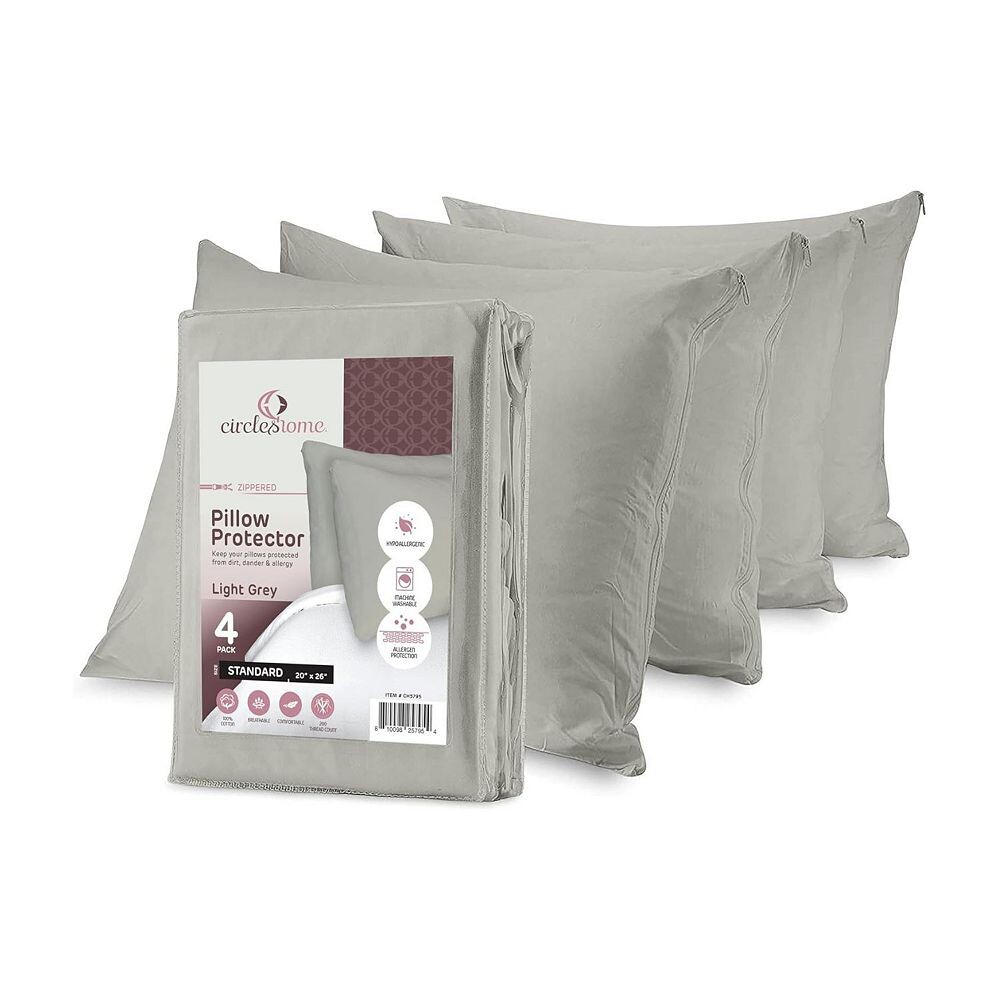 Защитная подушка Circles Home из 100 % хлопка на молнии (4 шт.), цвет Light Grey
Защитная подушка Circles Home из 100 % хлопка на молнии (4 шт.), цвет Light Grey