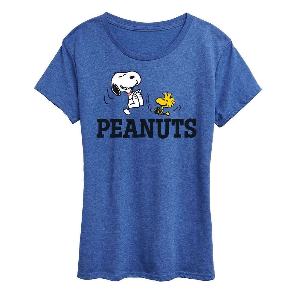 Женская футболка с рисунком Peanuts Snoopy And Woodstock Licensed Character, цвет Heather Royal Blue
Женская футболка с рисунком Peanuts Snoopy And Woodstock Licensed Character, цвет Heather Royal Blue