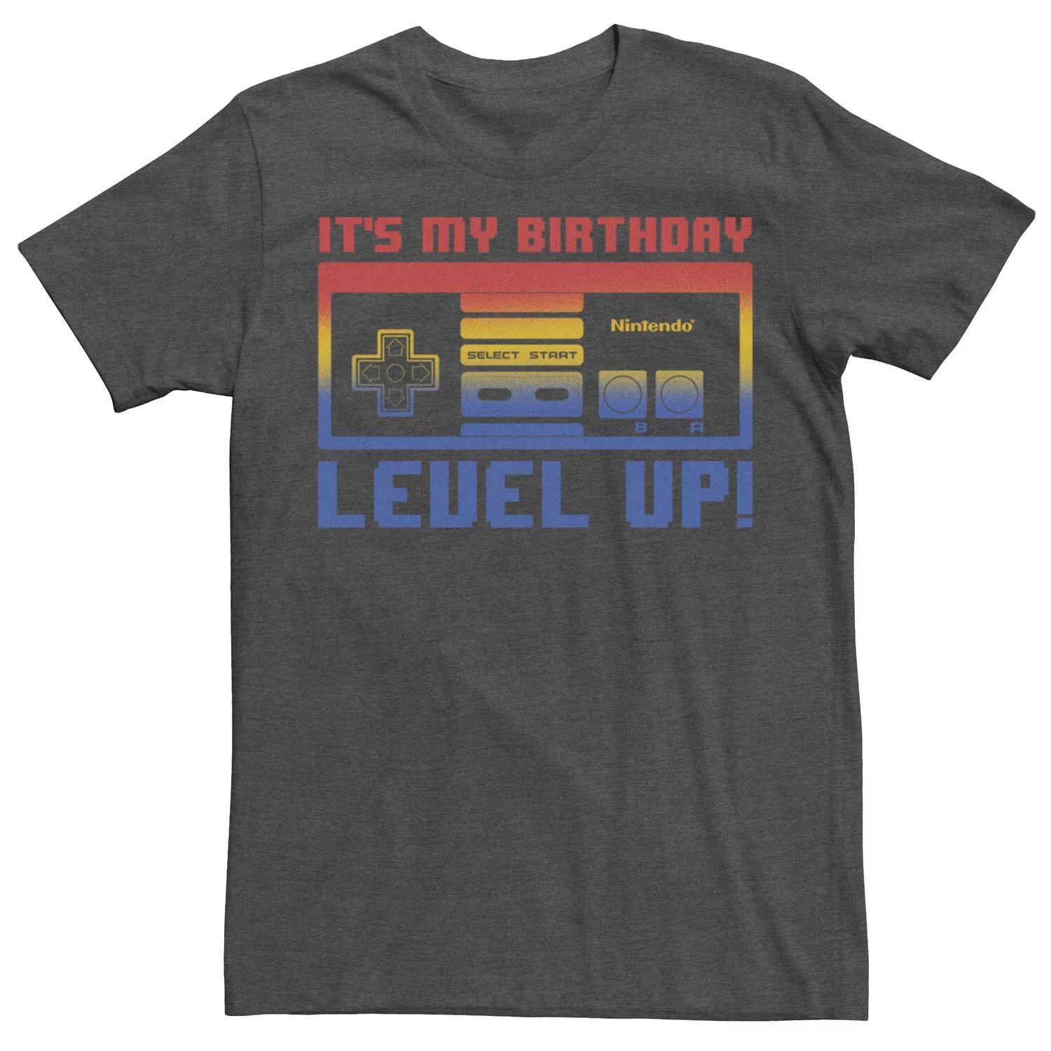 Мужская футболка Level Up для контроллера Nintendo NES на день рождения Licensed Character
Мужская футболка Level Up для контроллера Nintendo NES на день рождения Licensed Character