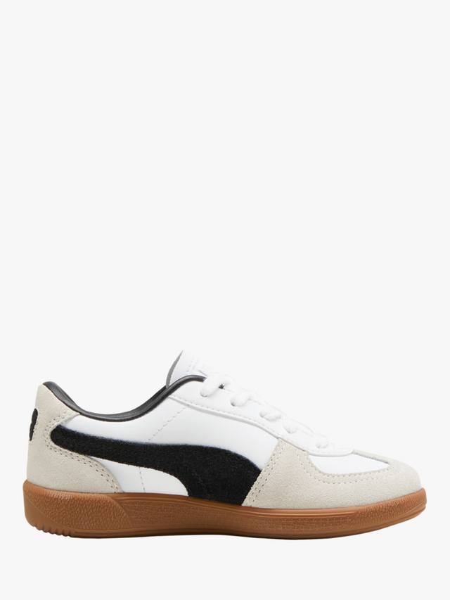 Детские кеды Palermo из кожи с цветными блоками PUMA, White/Grey
Детские кеды Palermo из кожи с цветными блоками PUMA, White/Grey