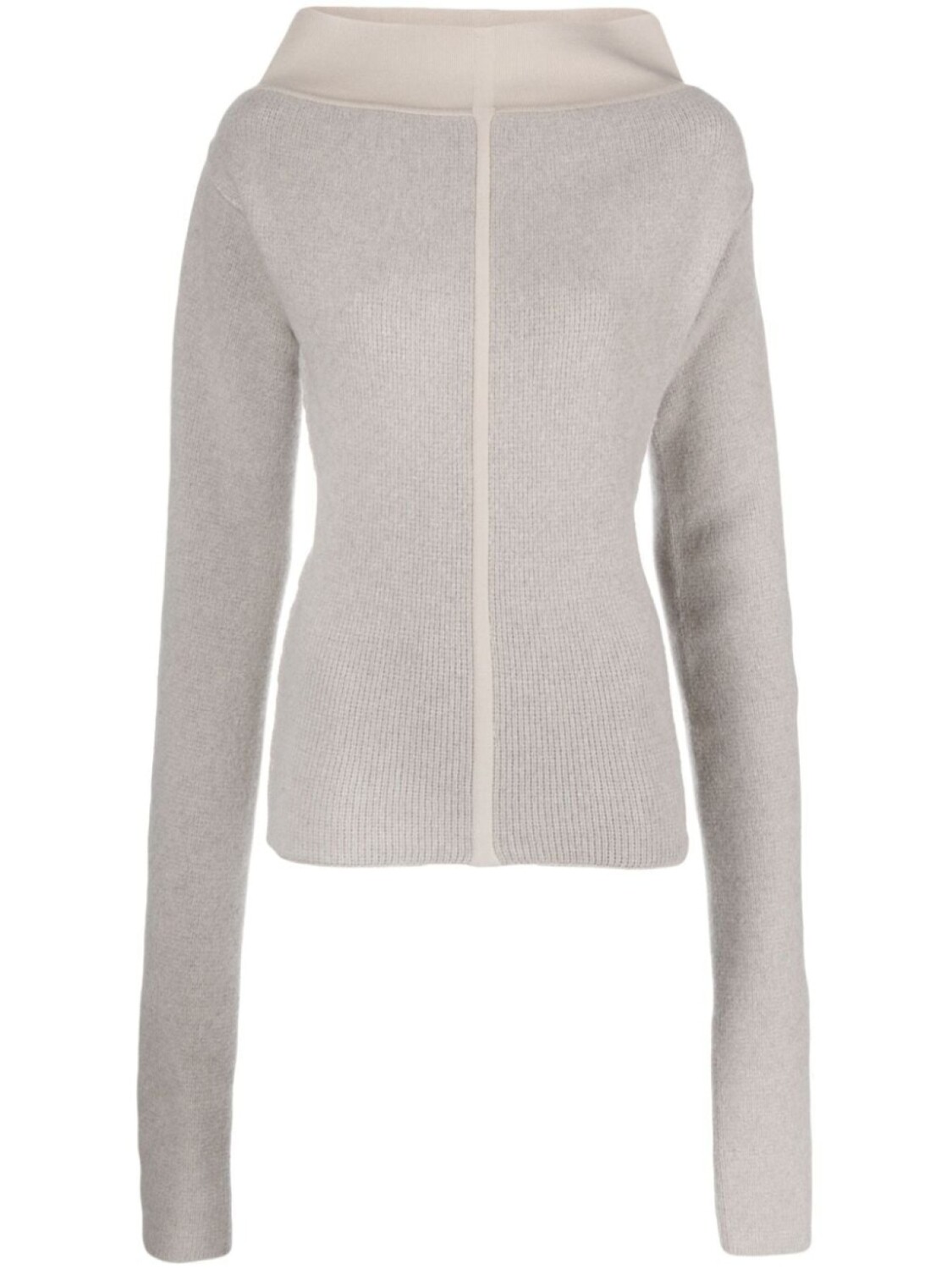 Rick Owens джемпер с высоким воротником и удлиненными рукавами, серый
Rick Owens джемпер с высоким воротником и удлиненными рукавами, серый